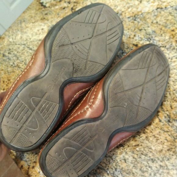 Bugatti Mens Dress Shoes Size US 8 EU 41 Leather Brown Round Toe Slip On main image 12